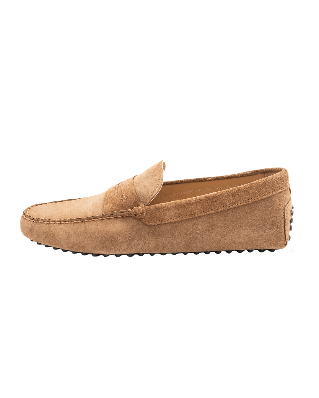 Gagliardi Shoes Gagliardi Tan Suede Shoe Driving Moccassins