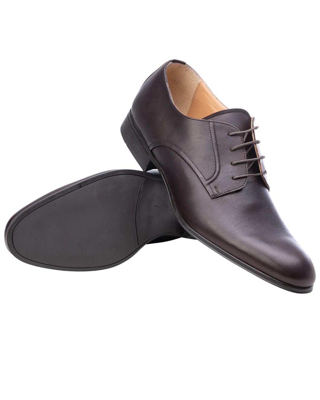 Gagliardi Shoes Leather Brown Lace Up Shoes