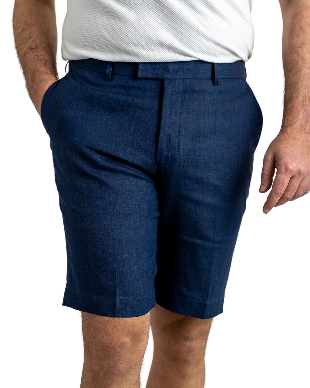 Gagliardi Shorts Gagliardi Blue Linen Shorts