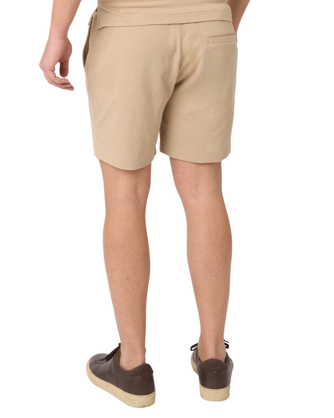 Gagliardi Shorts Gagliardi Sand Popcorn Texture Shorts