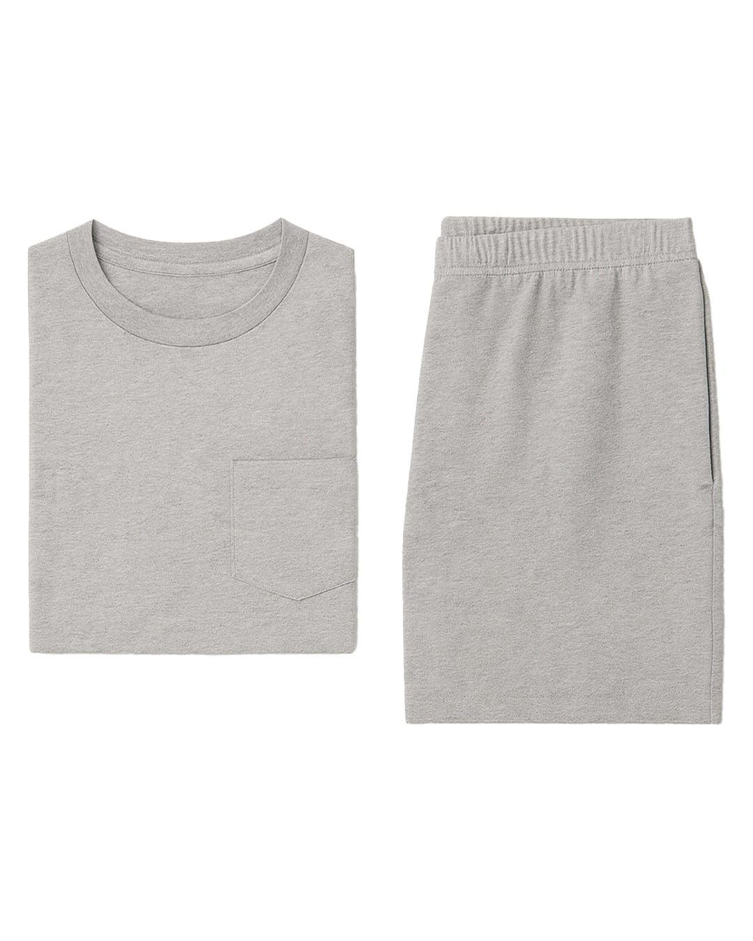 Gagliardi Sleepwear Gagliardi Grey 2-Piece Set Short Pyjamas