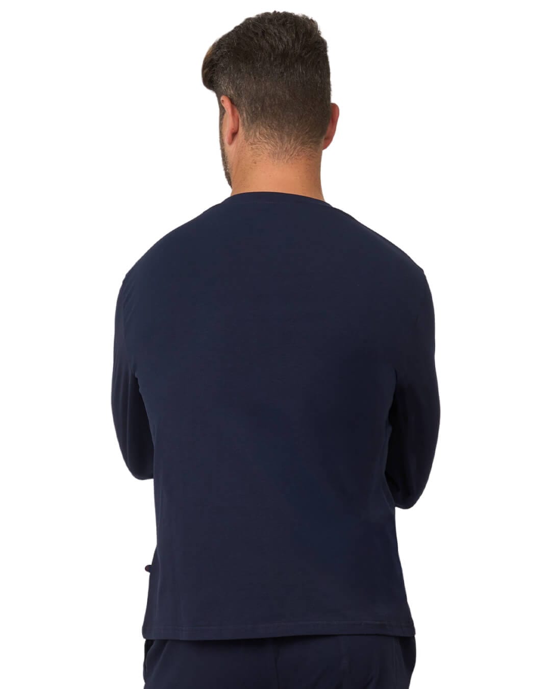 Gagliardi Sleepwear Gagliardi Navy 2-Piece Set Long Pyjamas