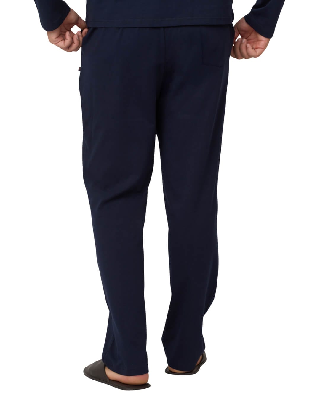 Gagliardi Sleepwear Gagliardi Navy 2-Piece Set Long Pyjamas