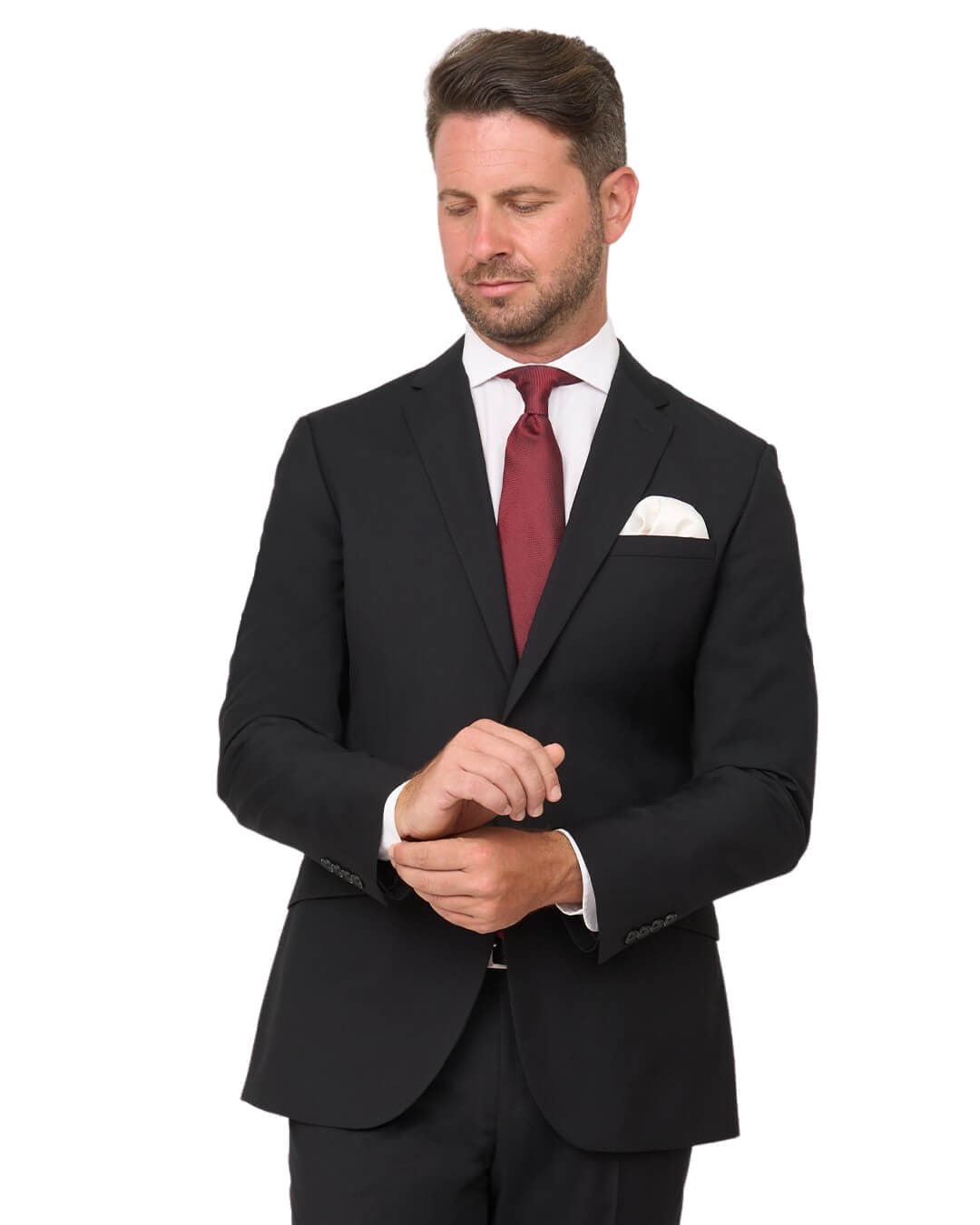 Gagliardi Suits Gagliardi Black Machine Washable Suit