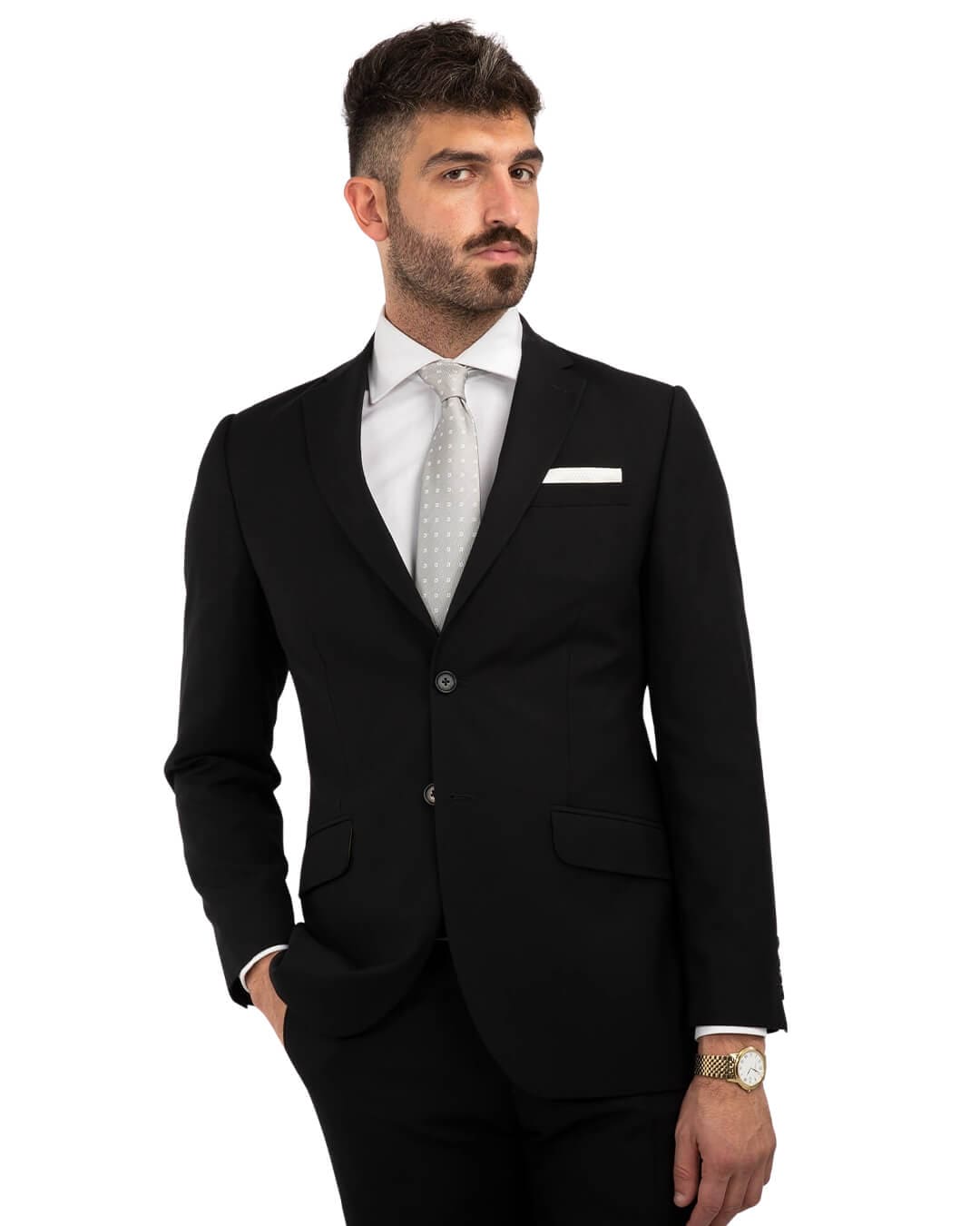 Gagliardi Suits Gagliardi Black Machine Washable Suit
