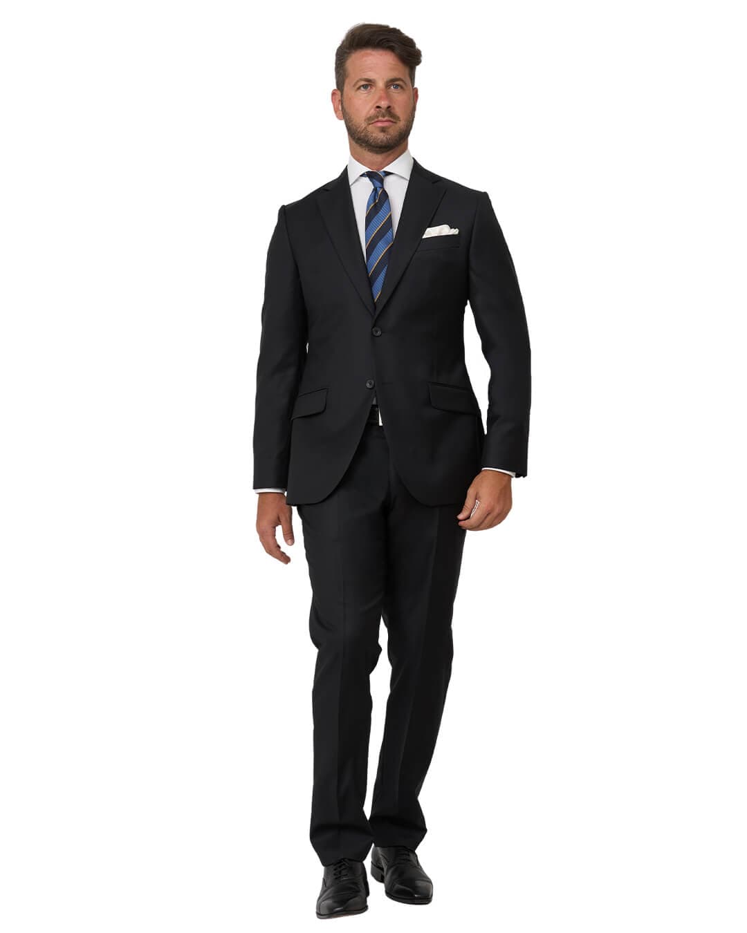 Gagliardi Suits Gagliardi Black Traveller Twill Suit