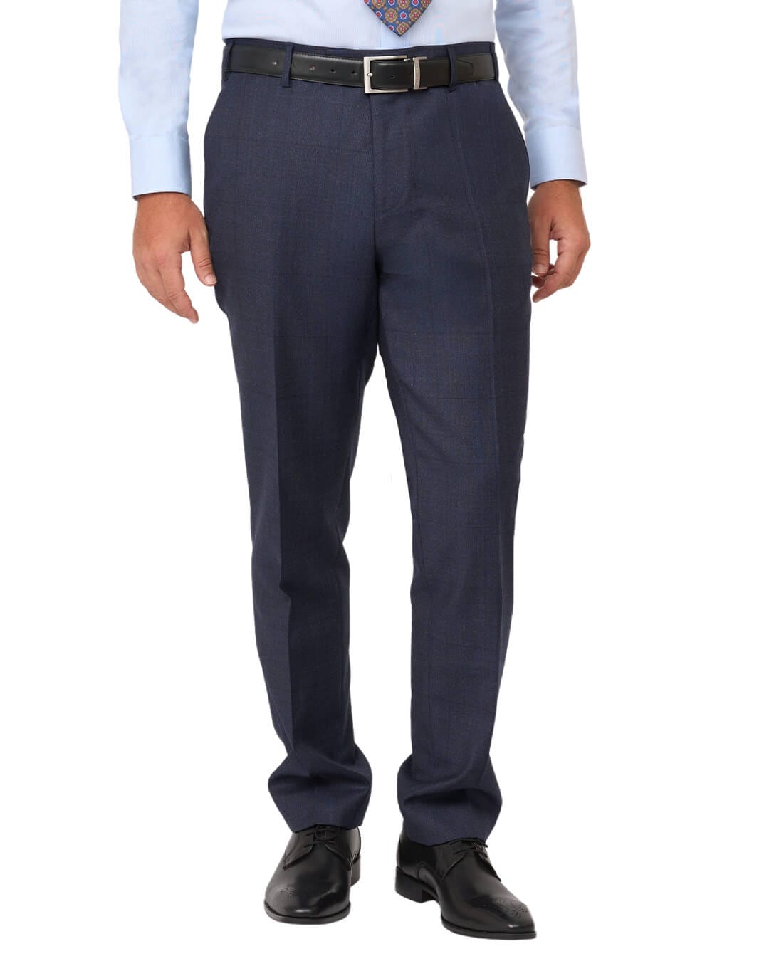 Gagliardi Suits Gagliardi Blue Check Sharkskin Suit