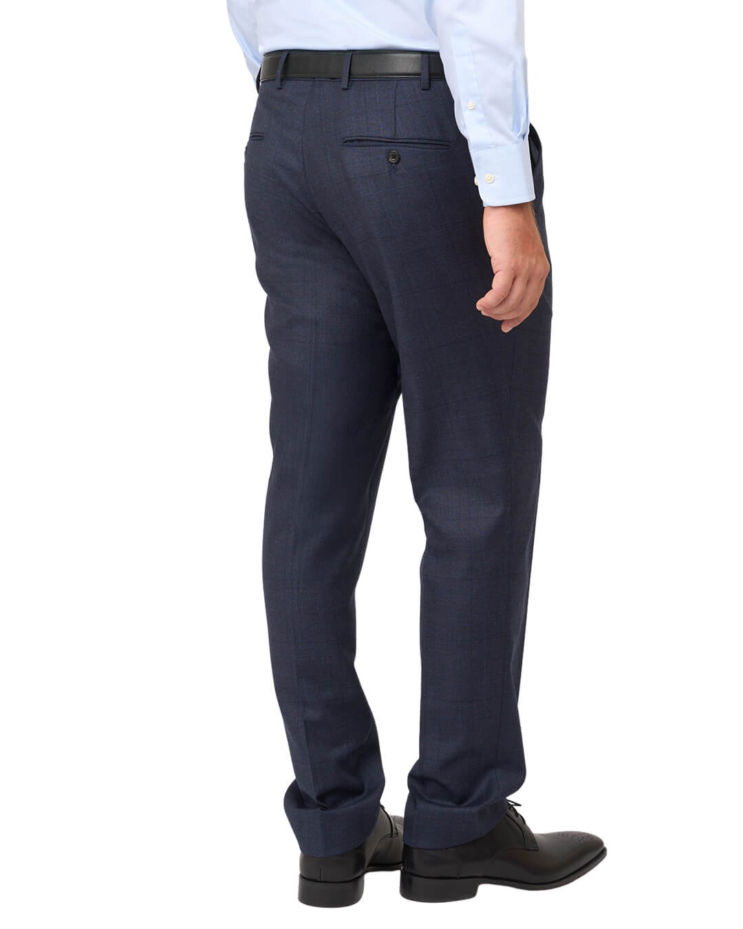Gagliardi Suits Gagliardi Blue Check Sharkskin Suit
