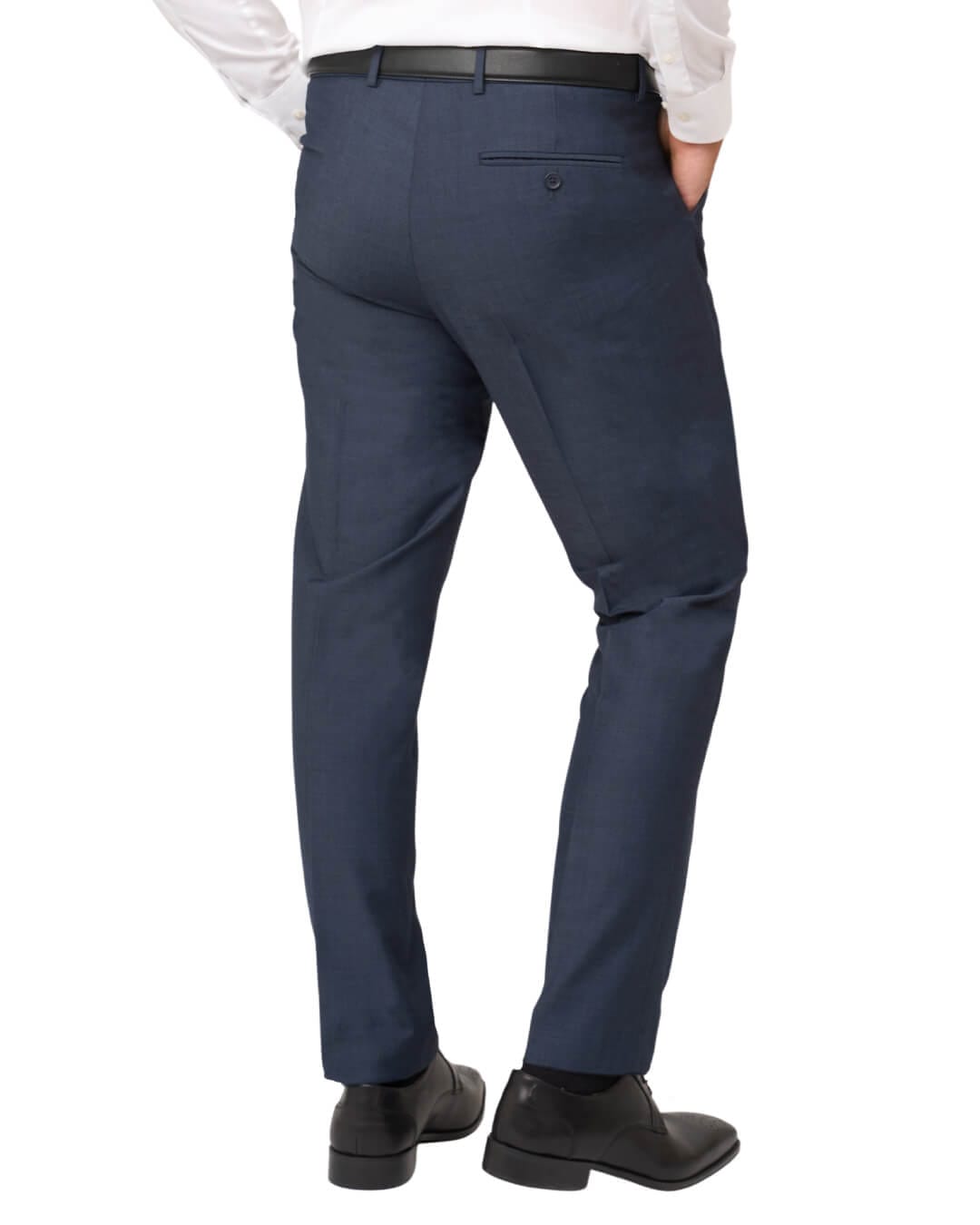 Gagliardi Suits Gagliardi Blue End on End Machine Washable Suit