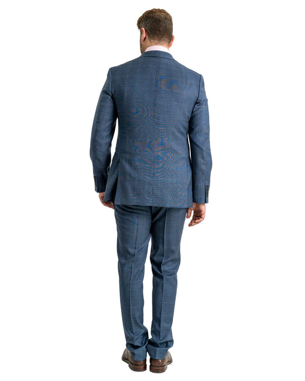 Gagliardi Blue Lanificio Ing. Loro Piana Natural Stretch Sharkskin ...