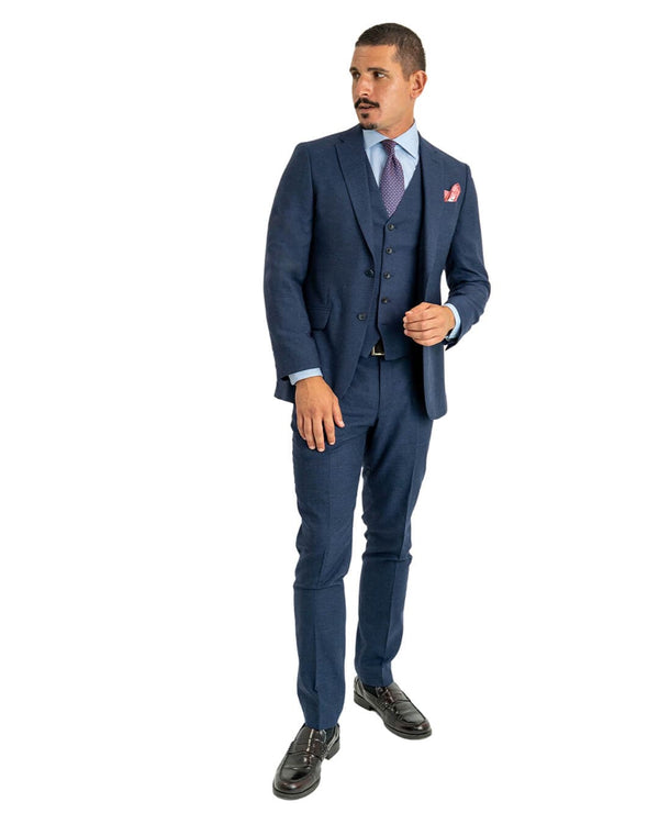 Gagliardi Blue Lanificio Ing. Loro Piana Panama Flannel Suit | Bortex ...
