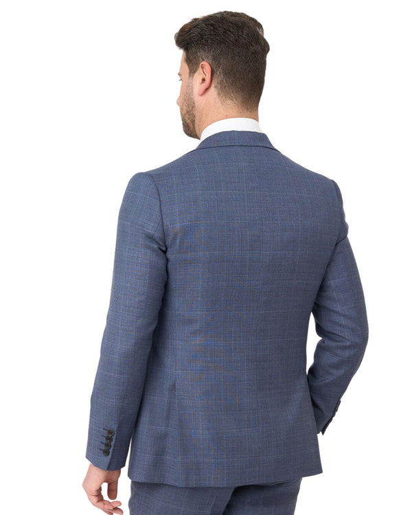 Gagliardi Blue Lanificio Ing. Loro Piana Natural Stretch Sharkskin ...