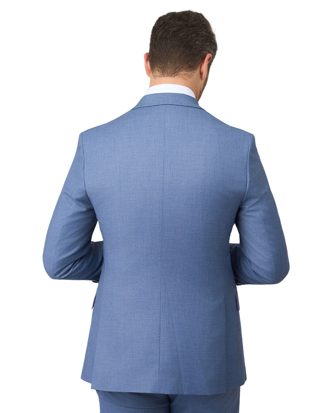 Gagliardi Suits Gagliardi Blue Suit Machine Washable Twill