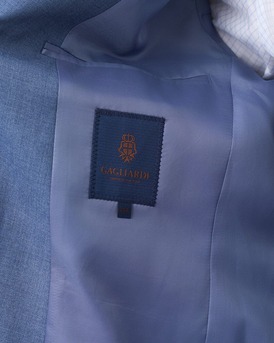 Gagliardi Suits Gagliardi Blue Suit Machine Washable Twill