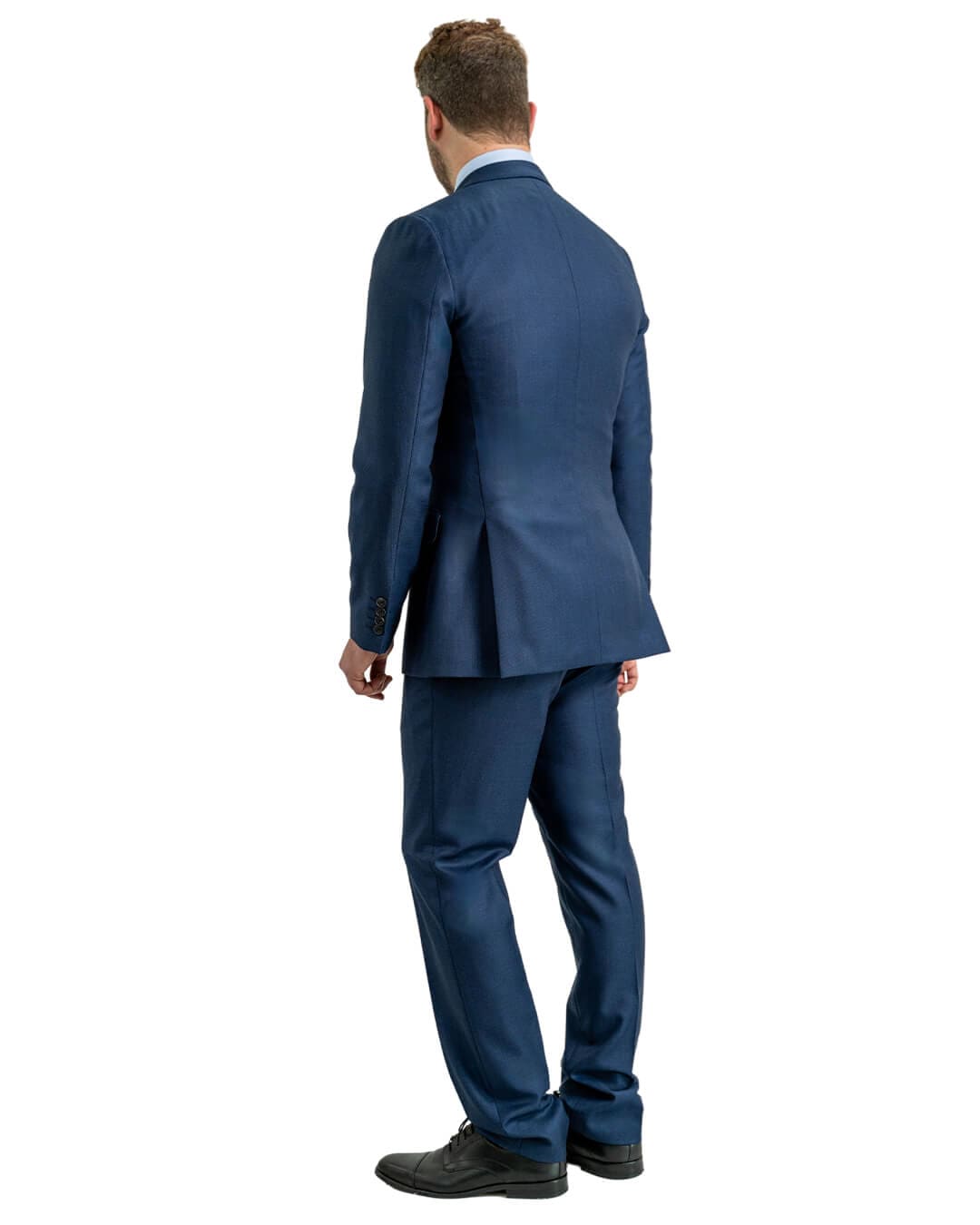 Gagliardi Suits Gagliardi Blue Vitale Barberis Canonico Super 110s Birdseye Suit