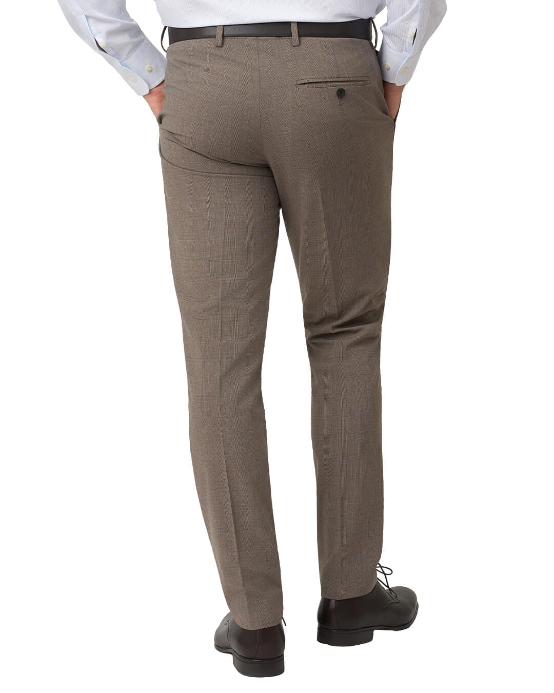 Gagliardi Suits Gagliardi Brown Suit Machine Washable Check