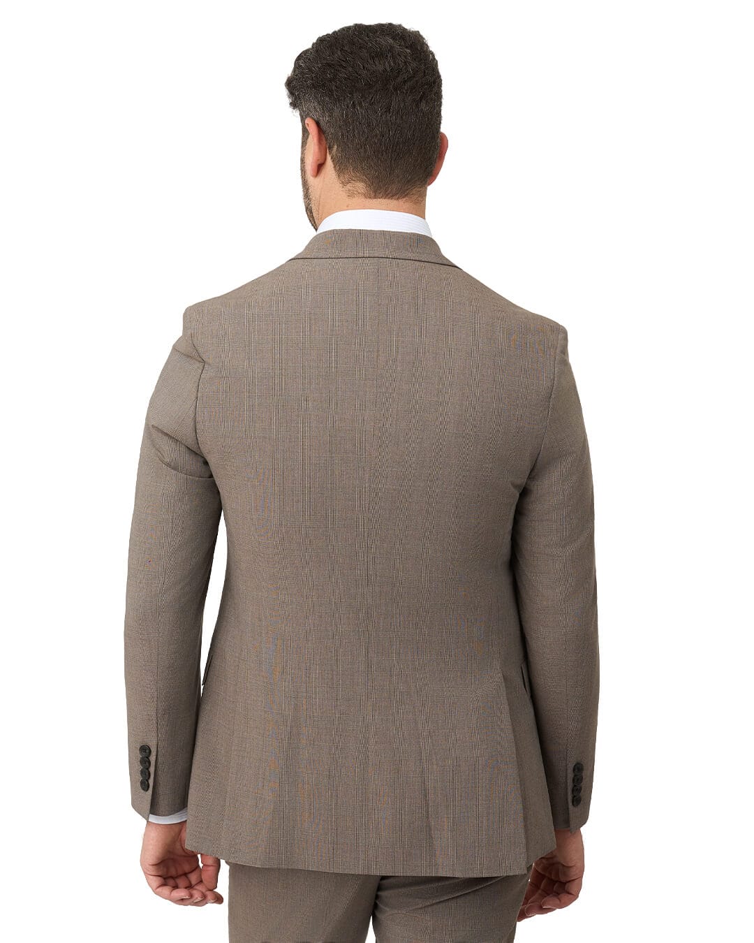 Gagliardi Suits Gagliardi Brown Suit Machine Washable Check