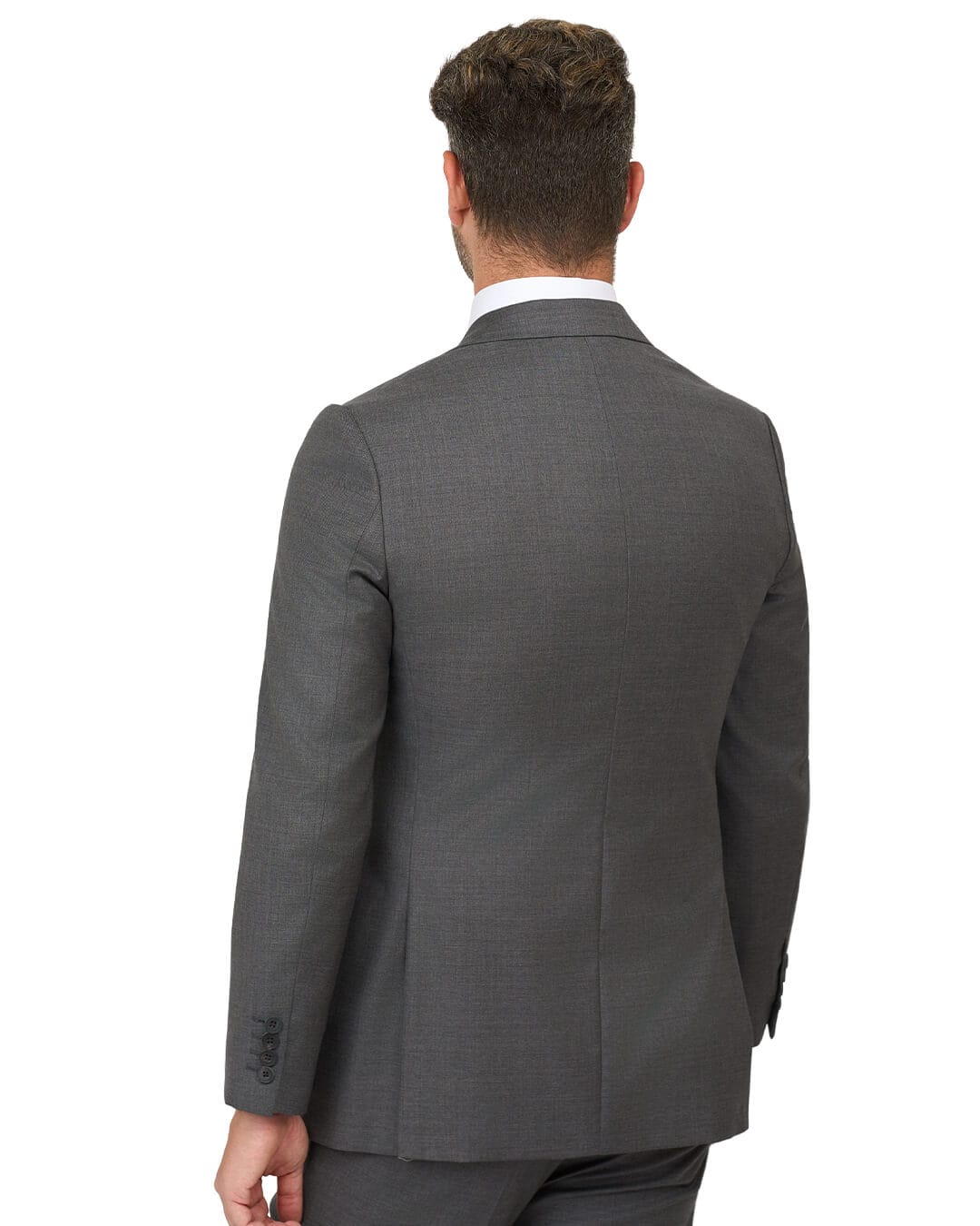 Gagliardi Suits Gagliardi Grey Cerruti Sharkskin Super 130s Suit
