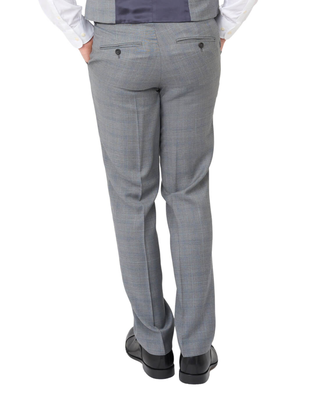 Gagliardi Suits Gagliardi Grey Check Natural Stretch Suit