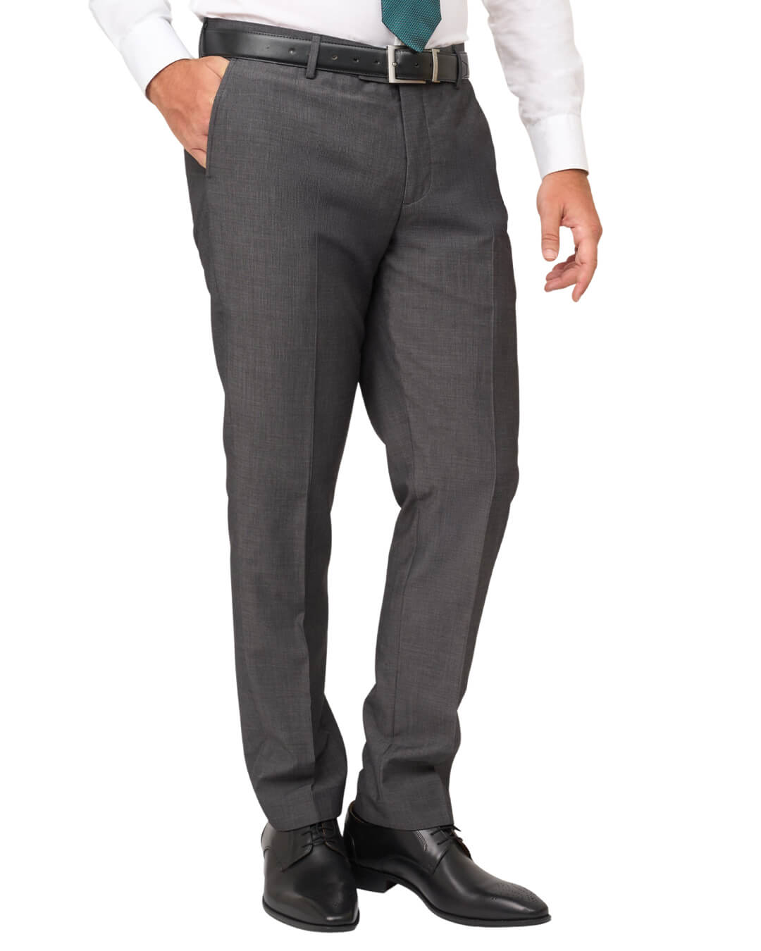 Gagliardi Suits Gagliardi Grey End on End Machine Washable Suit