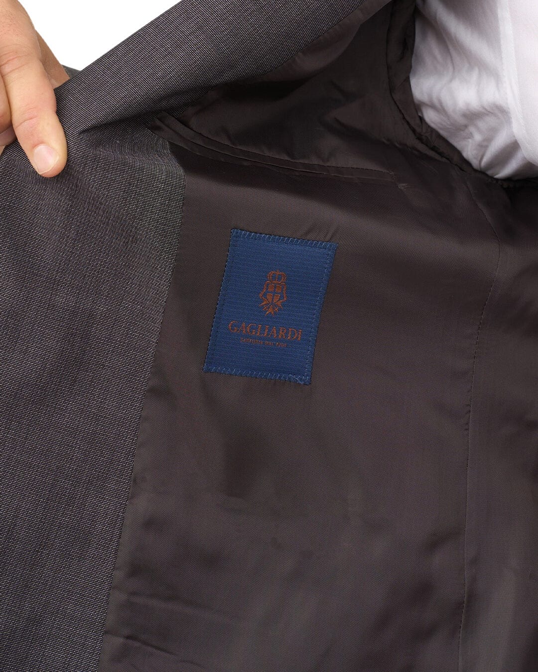 Gagliardi Suits Gagliardi Grey End on End Machine Washable Suit