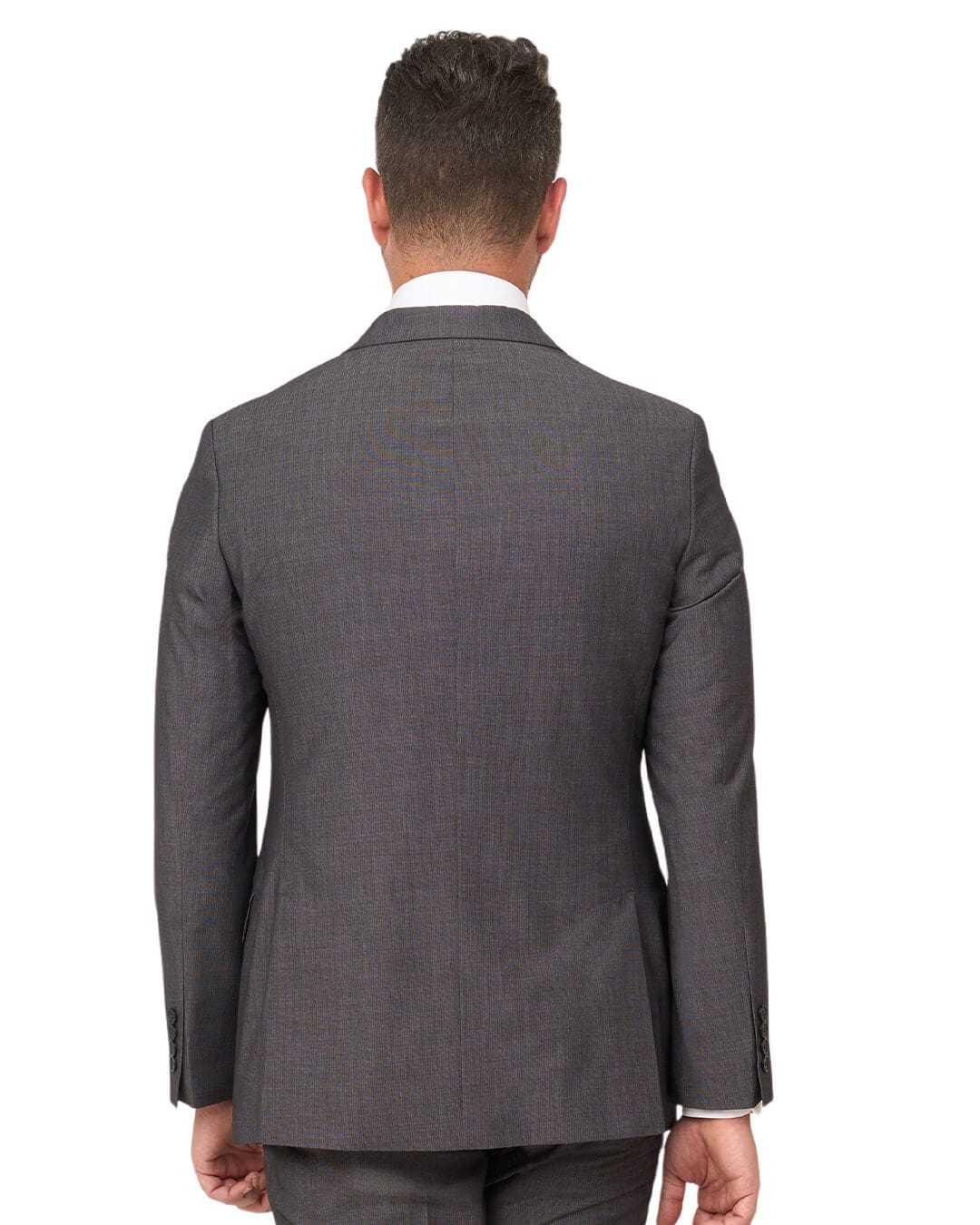 Gagliardi Suits Gagliardi Grey End on End Machine Washable Suit