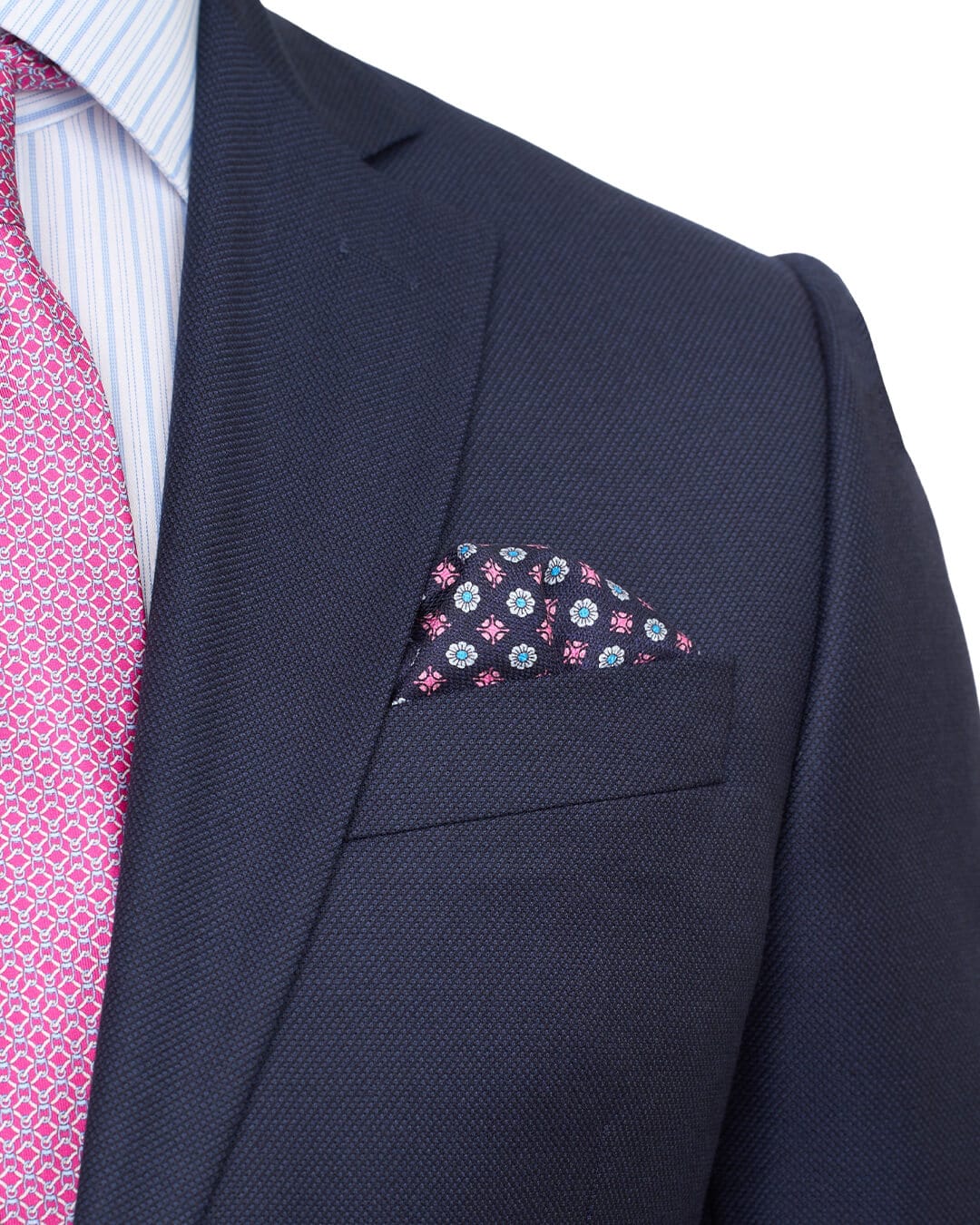Gagliardi Suits Gagliardi Navy Birdseye Suit
