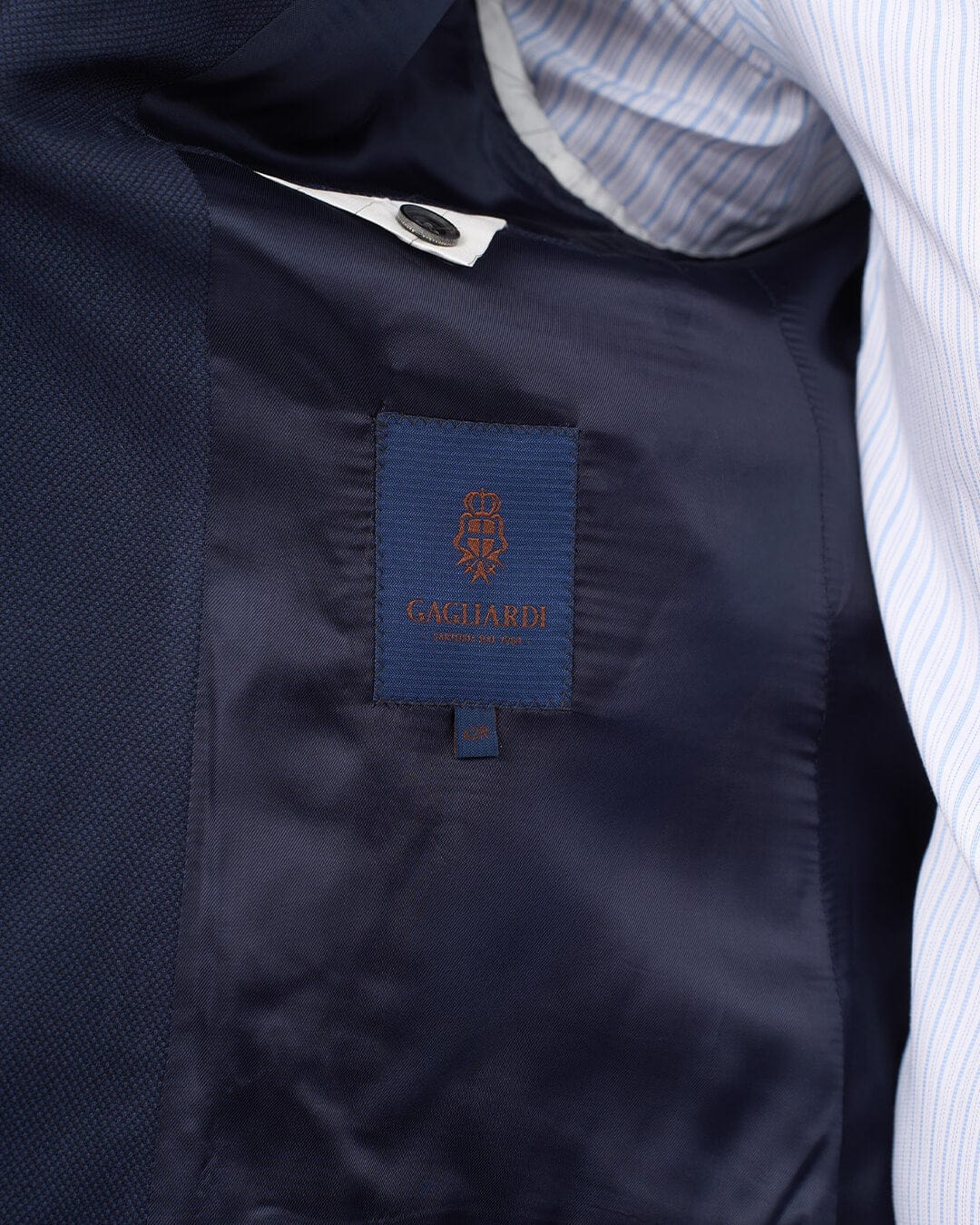 Gagliardi Suits Gagliardi Navy Birdseye Suit