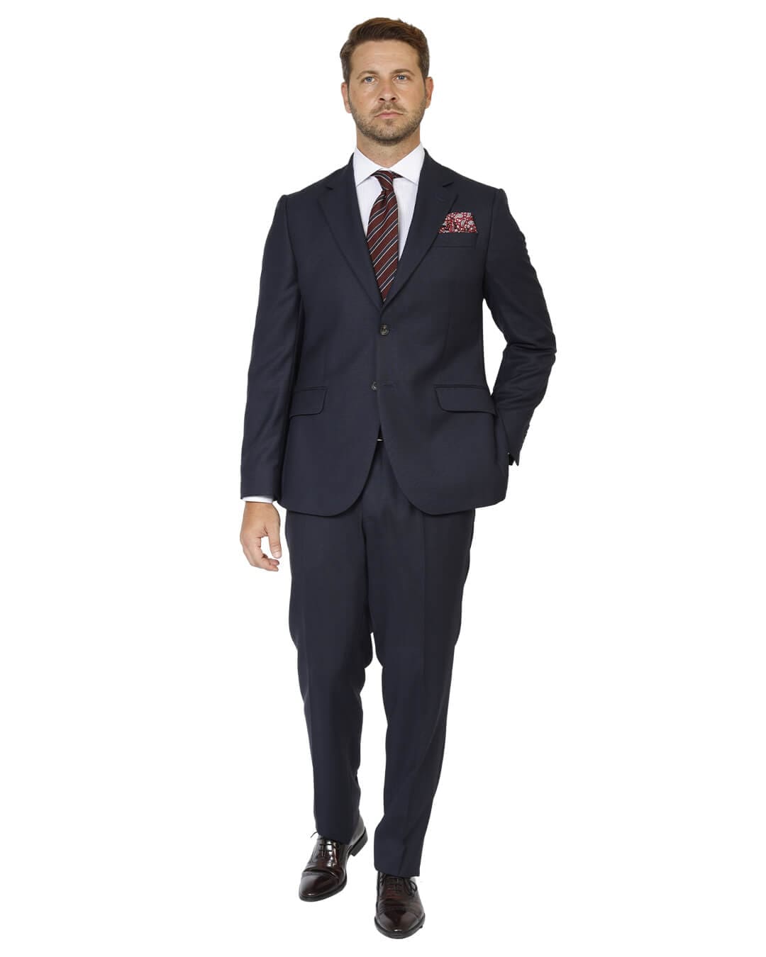 Gagliardi Suits Gagliardi Navy Holland &amp; Sherry Birdseye Suit