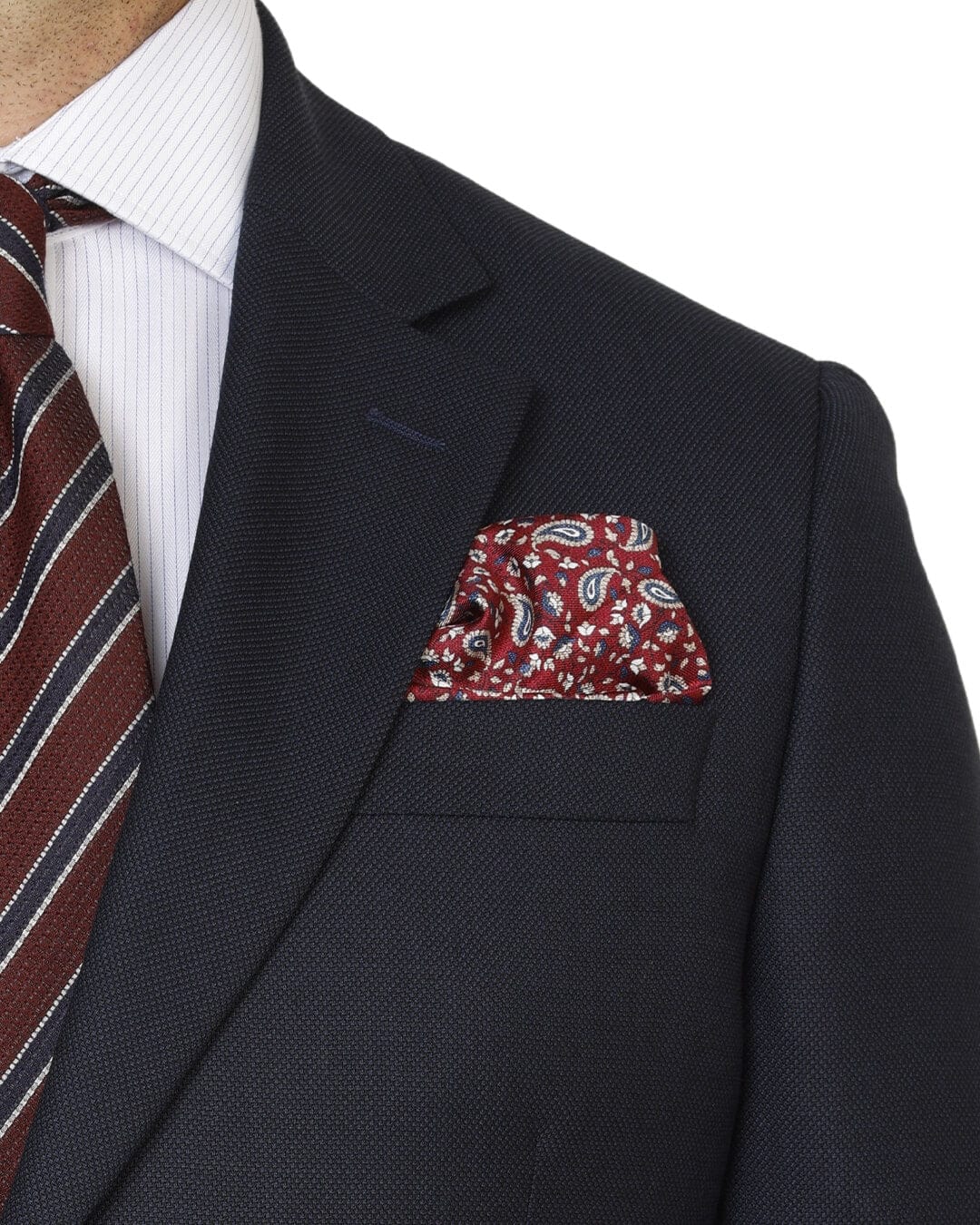 Gagliardi Suits Gagliardi Navy Holland &amp; Sherry Birdseye Suit