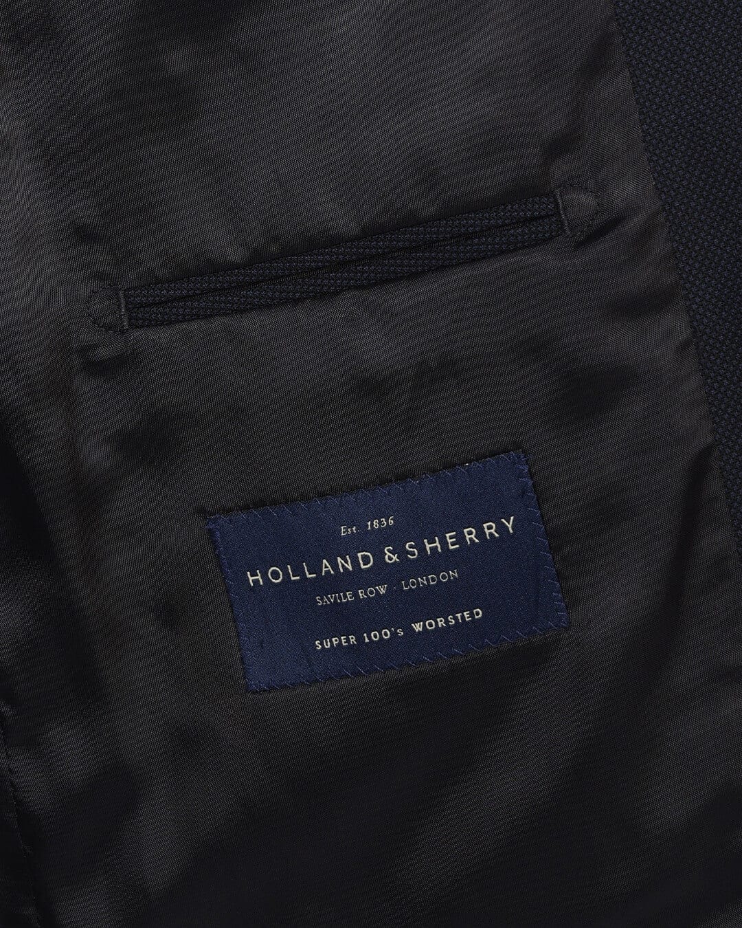 Gagliardi Suits Gagliardi Navy Holland &amp; Sherry Birdseye Suit