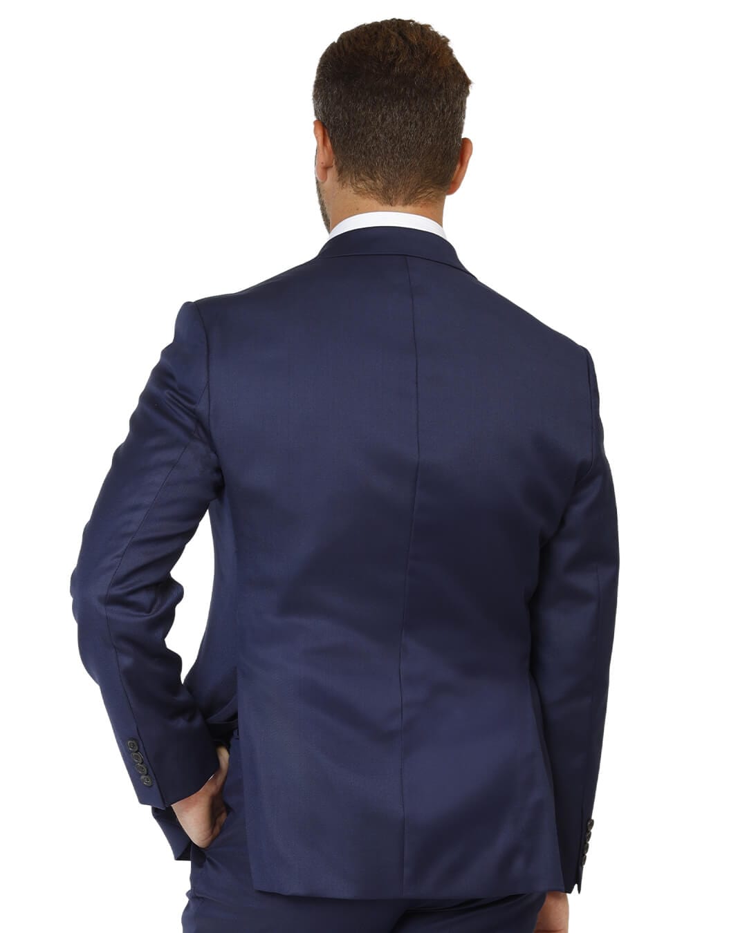 Gagliardi Suits Gagliardi Navy Natural Stretch Twill Suit