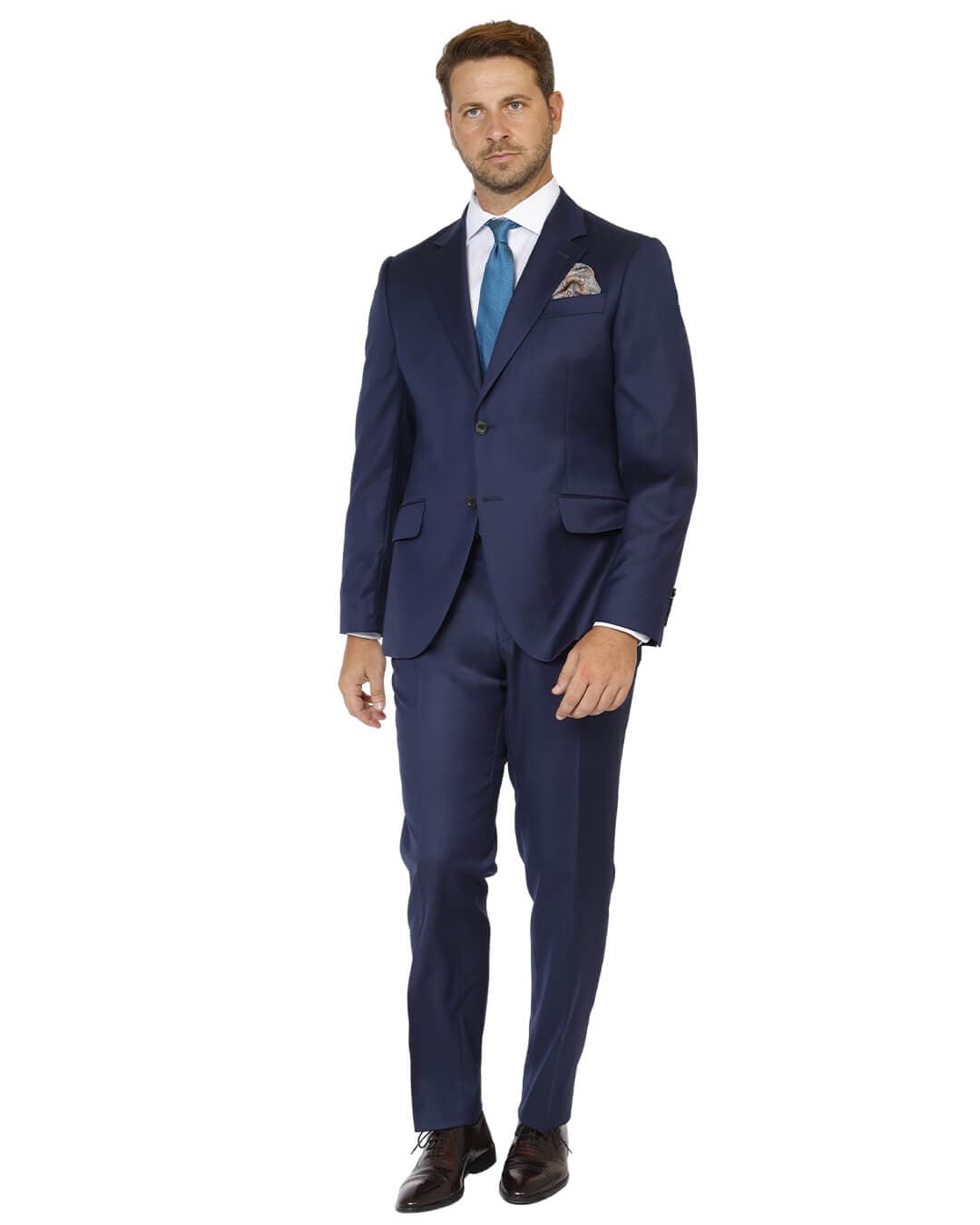 Gagliardi Suits Gagliardi Navy Natural Stretch Twill Suit