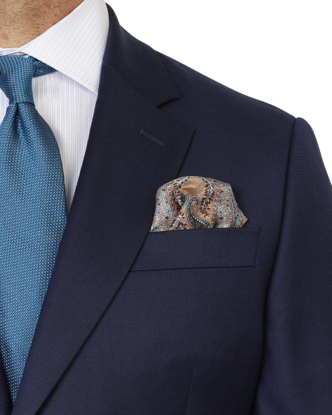 Gagliardi Suits Gagliardi Navy Natural Stretch Twill Suit