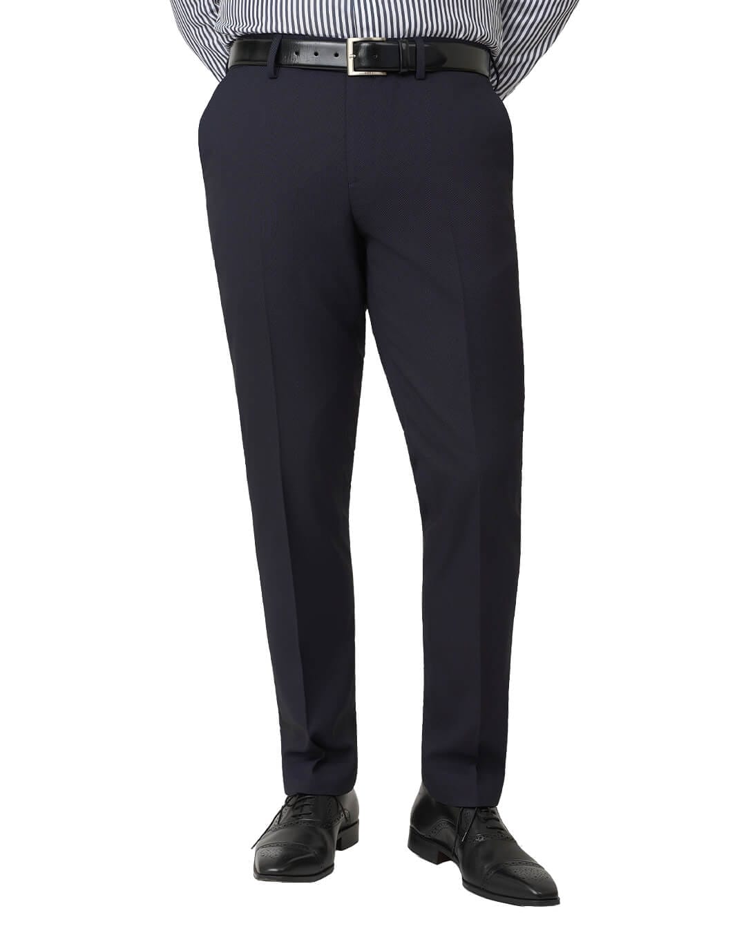 Gagliardi Suits Gagliardi Navy Suit Machine Washable Pindot