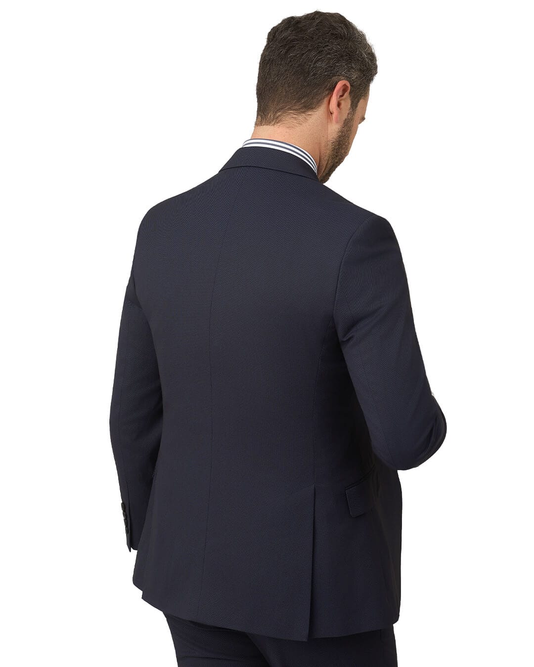 Gagliardi Suits Gagliardi Navy Suit Machine Washable Pindot