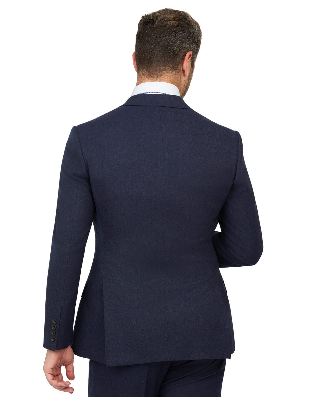 Gagliardi Suits Gagliardi Navy Suit Mid Navy Microweave