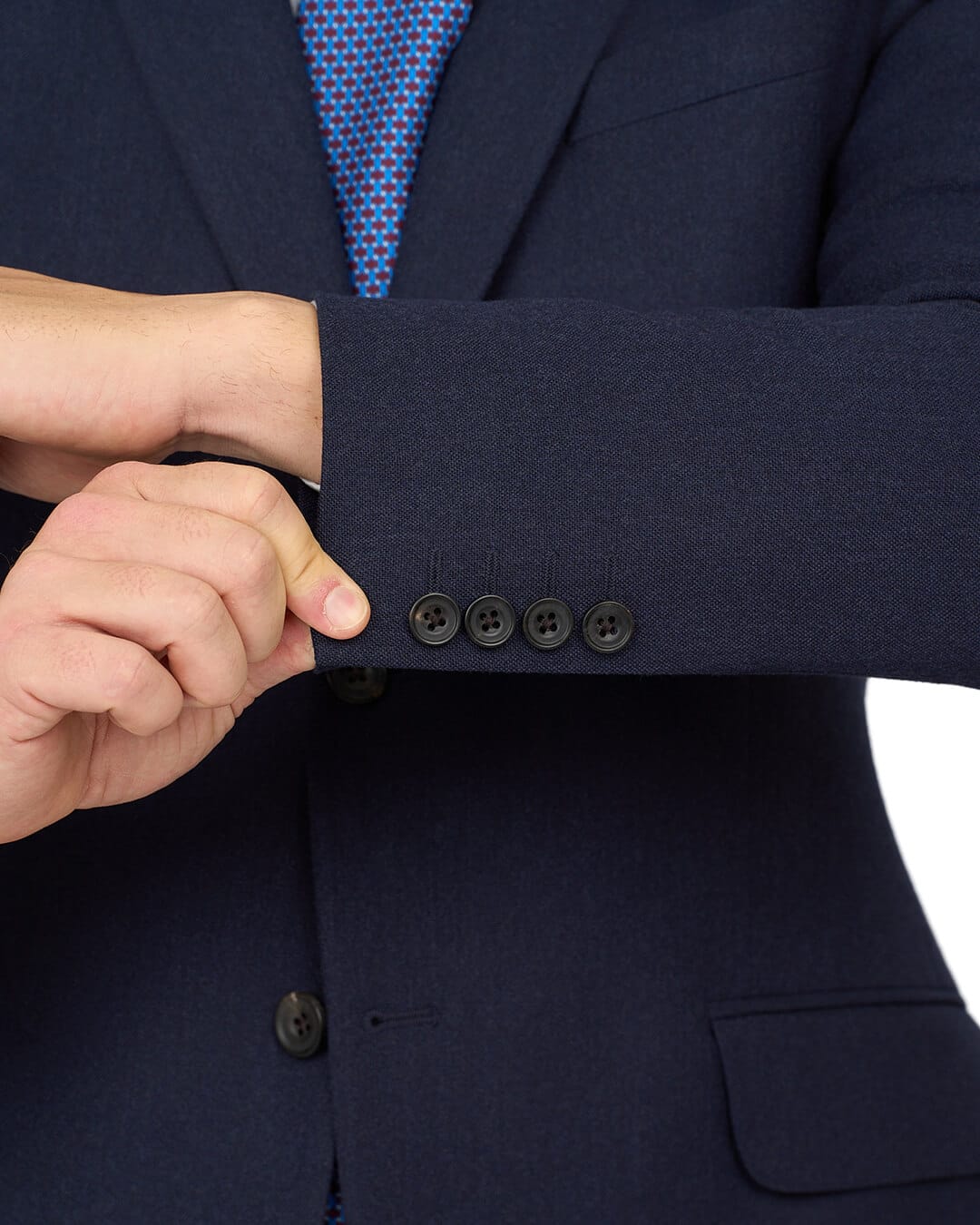 Gagliardi Suits Gagliardi Navy Suit Mid Navy Microweave