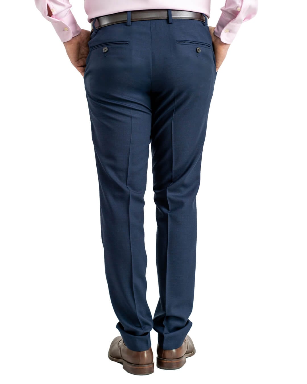 Gagliardi Suits Gagliardi Navy Super 110s Natural Stretch Basketweave Suit