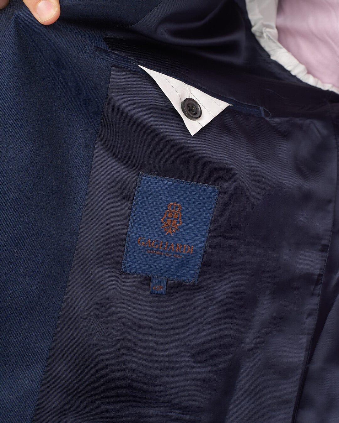 Gagliardi Suits Gagliardi Navy Traveller Twill Suit