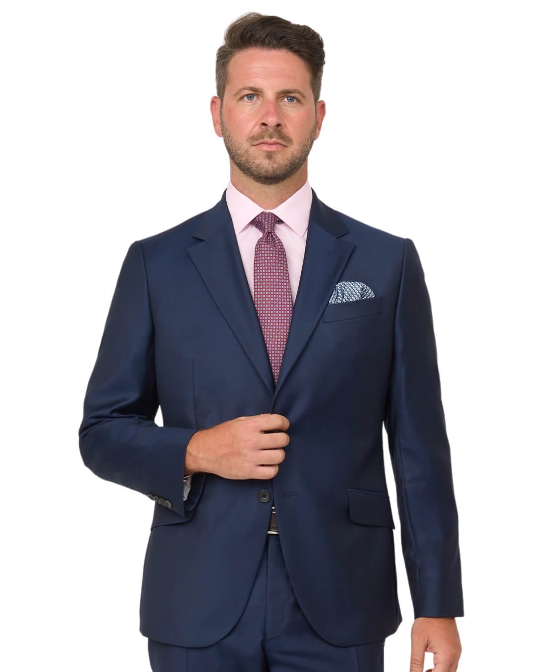 Gagliardi Suits Gagliardi Navy Traveller Twill Suit