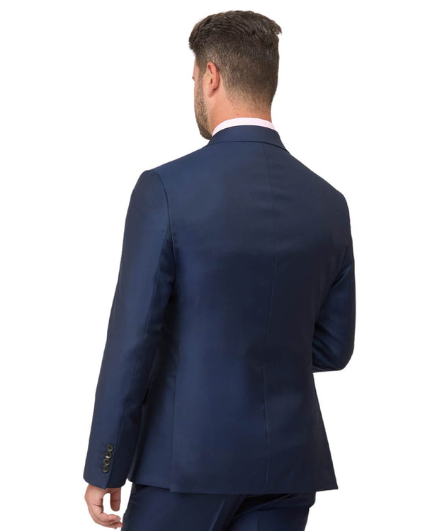 Gagliardi Navy Traveller Twill Suit - Bortex Fine Tailoring