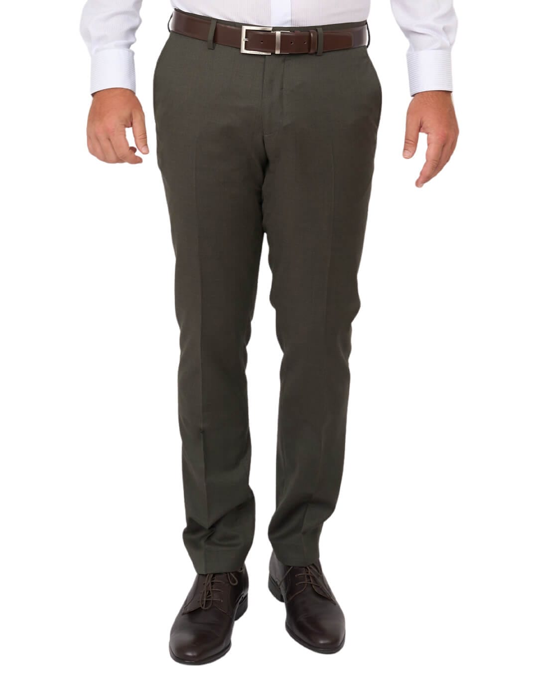 Gagliardi Suits Gagliardi Olive Gabardine Super 110s Suit