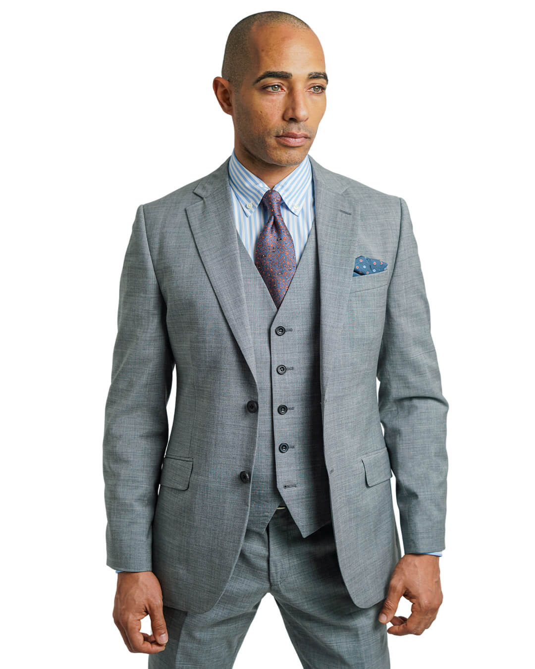 Gagliardi Suits Gagliardi Silver Lanificio F. Lli Cerruti Tropical Suit