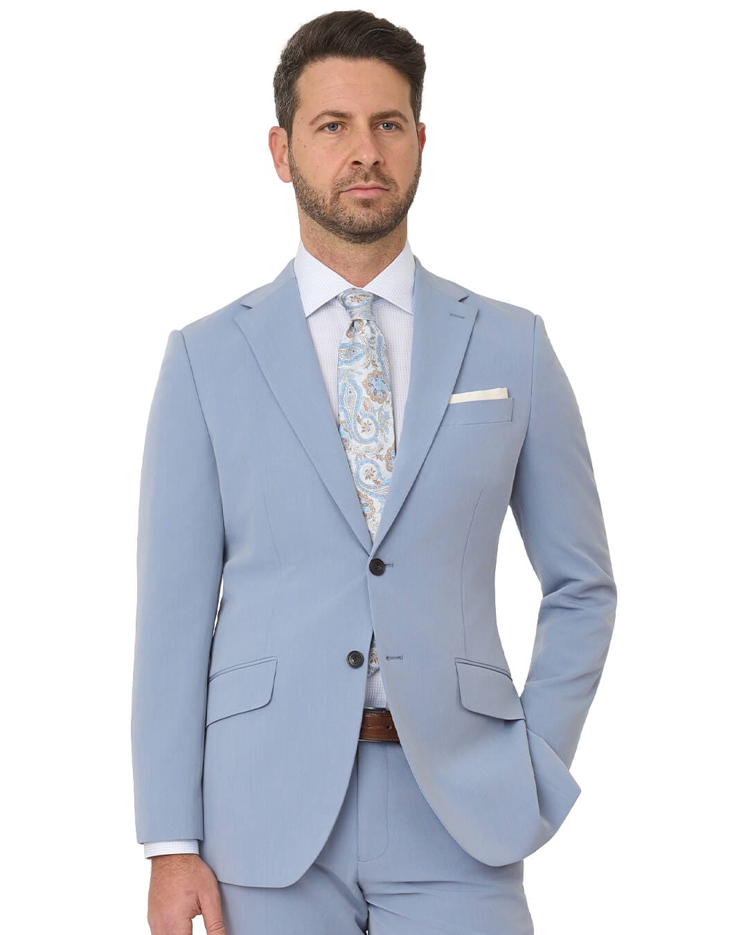 Gagliardi Suits Gagliardi Sky Suit Machine Washable Gabardine