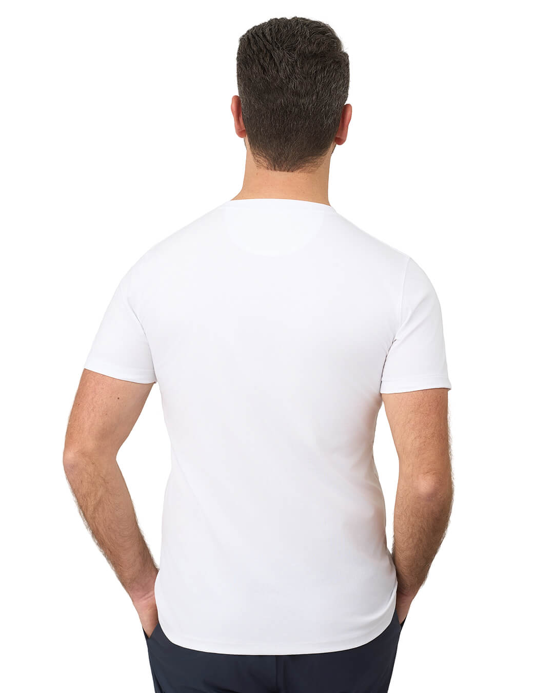 Gagliardi T-Shirts Gagliardi White T Shirt Luxury Interlock