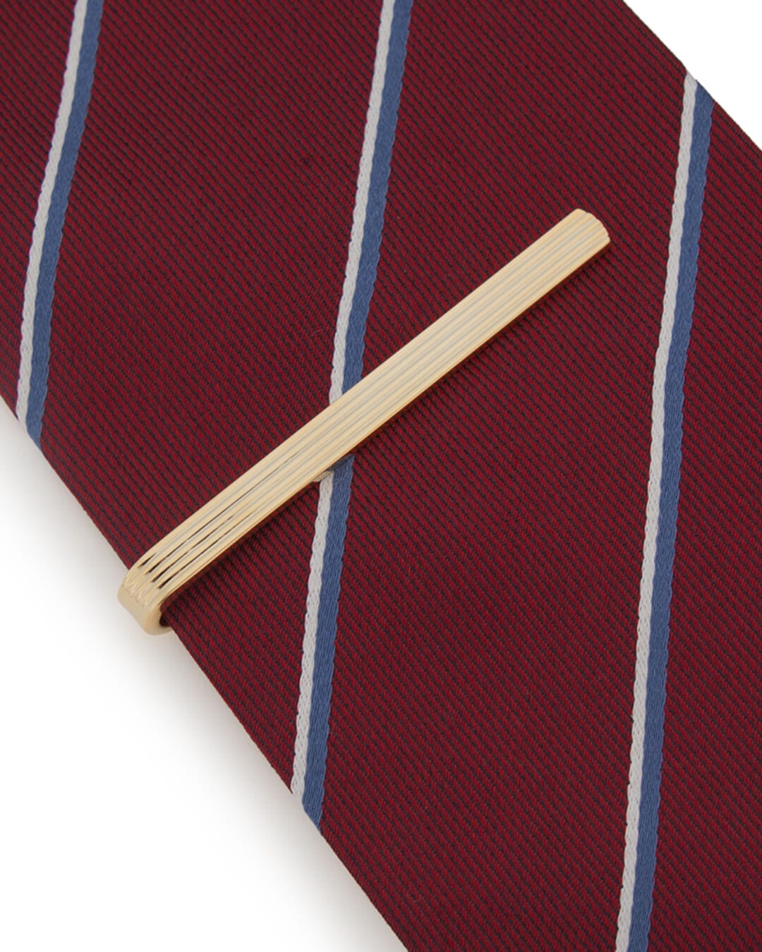 Gagliardi Tie Clips Gagliardi Gold Striped Tie Clip