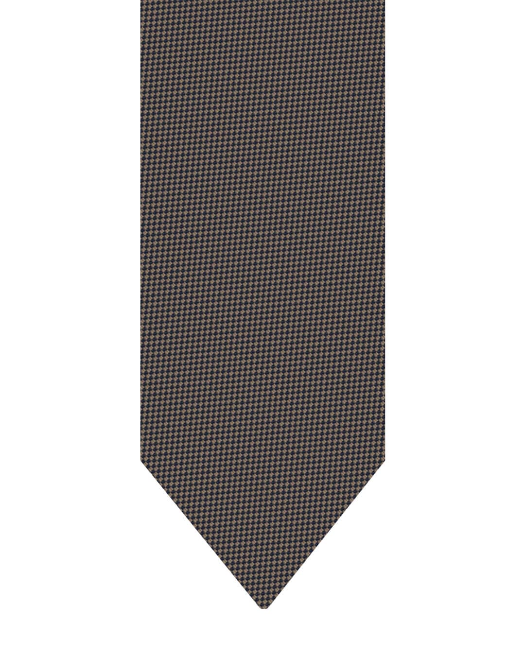 Gagliardi Ties ONE Gagliardi Beige Basketweave Italian Shantung Silk Tie
