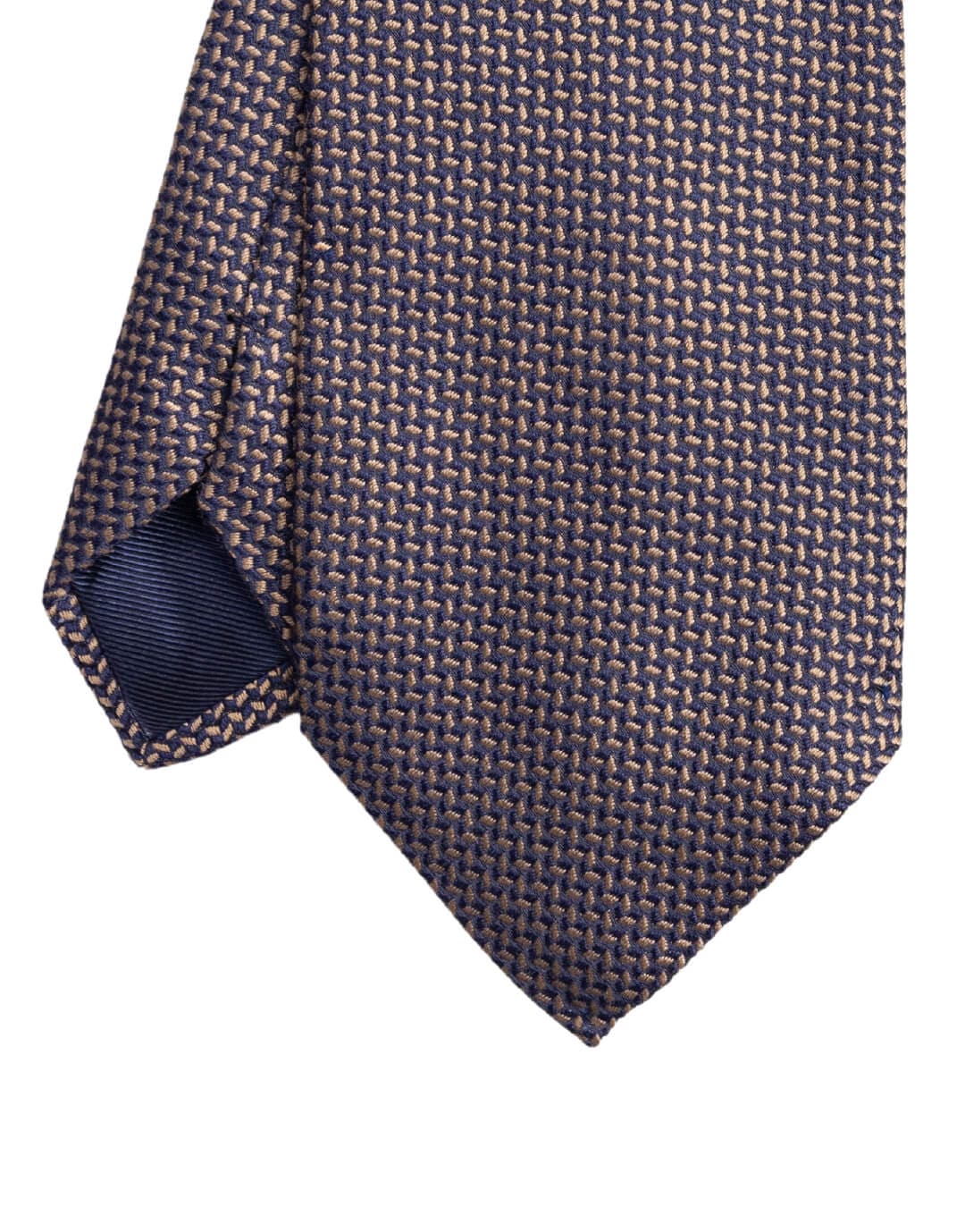 Gagliardi Ties ONE Gagliardi Beige Italian Shappe Silk Tie