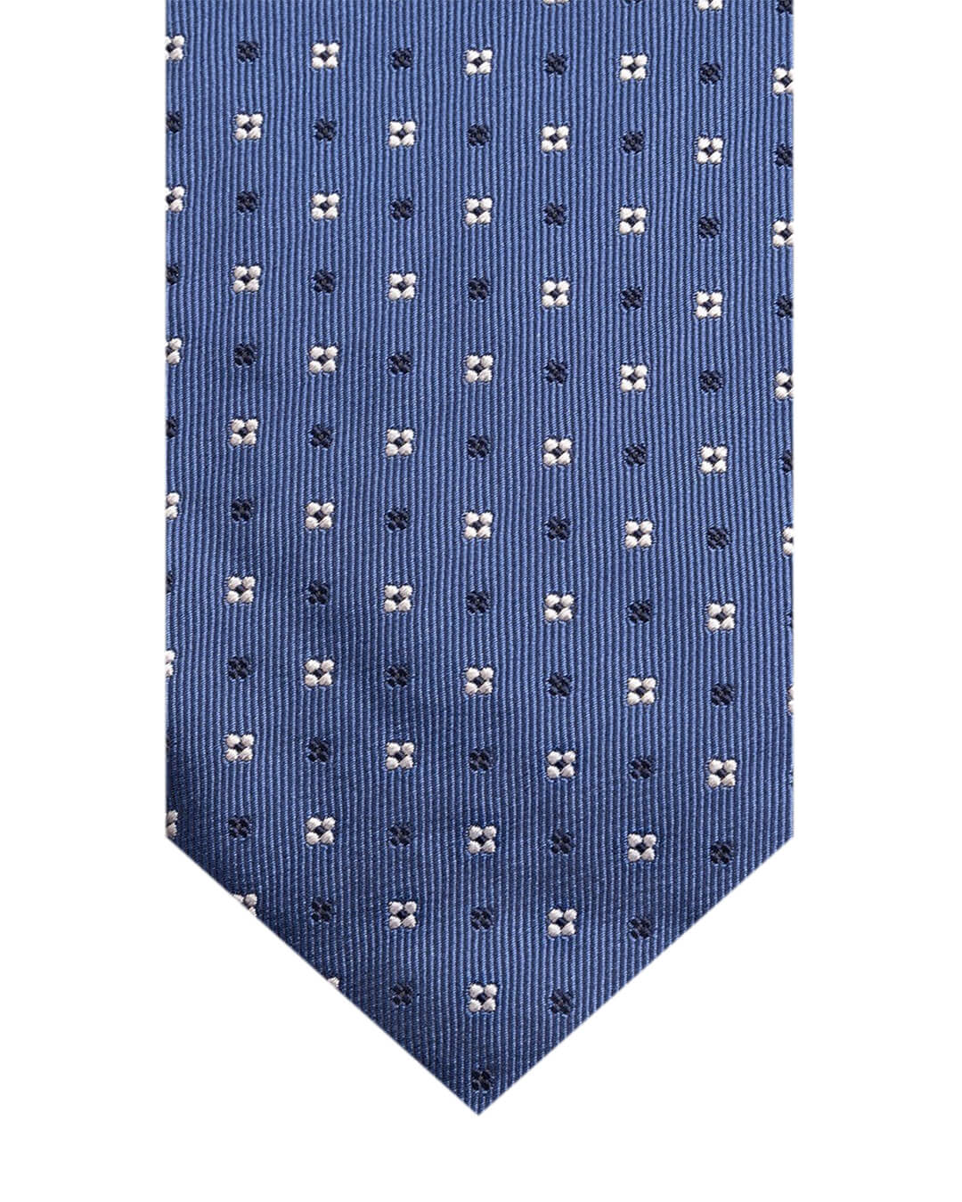 Gagliardi Ties One Size Gagliardi Blue Mini Floral Italian Silk Tie